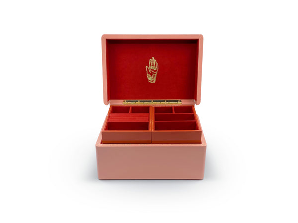 Trove Large Trunk Blush Jewelry Box — Etc