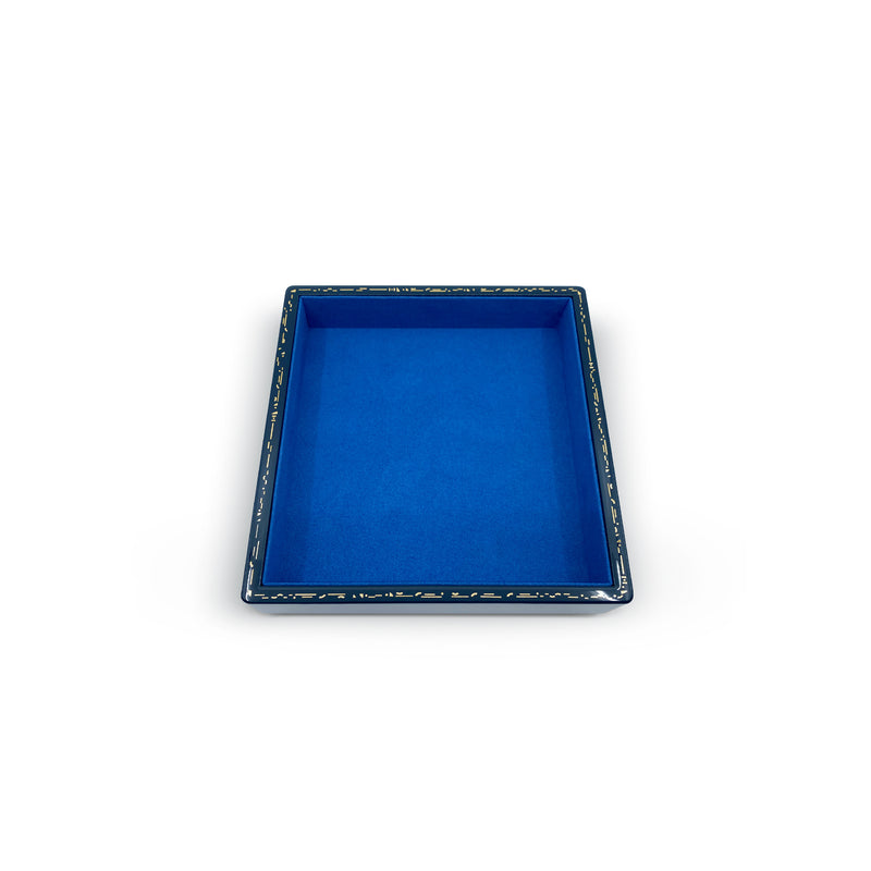 Small Jewelry Tray Midnight Navy